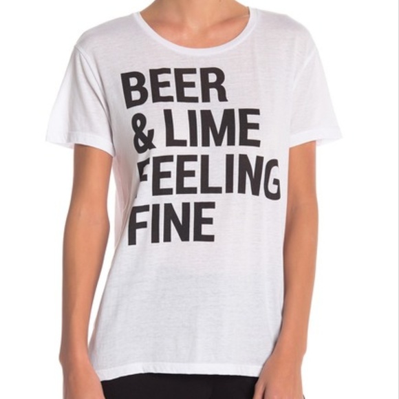 Chaser Tops - chaser | beer & lime feeling fine tee
